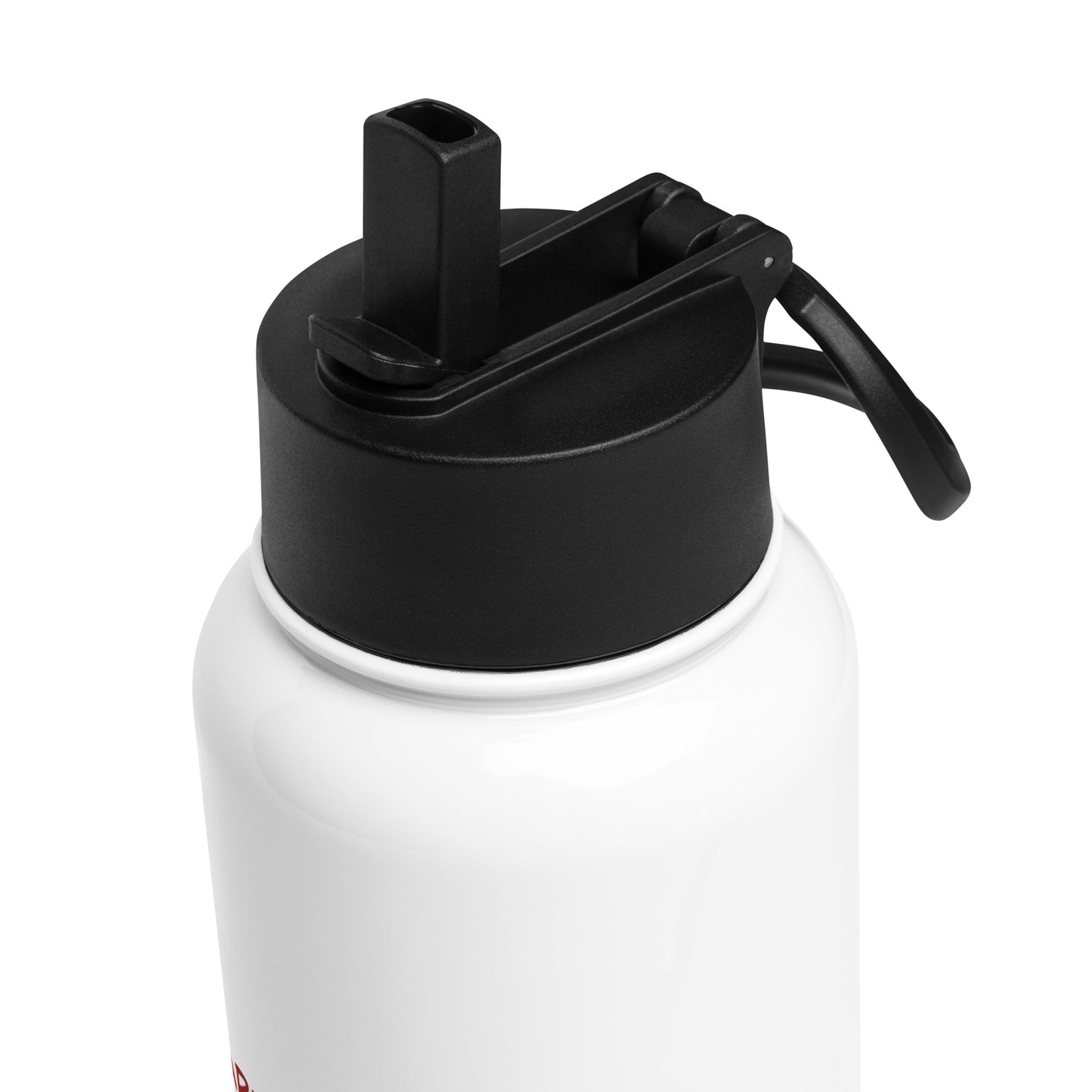Beware, I Lift Weights - Stainless Steel Water Bottle with Straw Lid