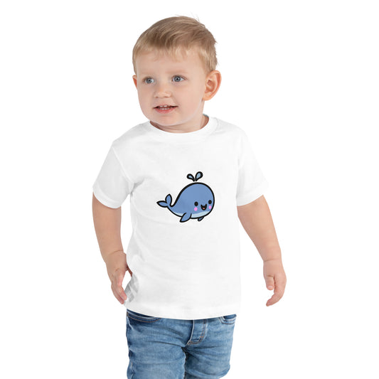 Baby Whale - Toddler Short Sleeve Tee