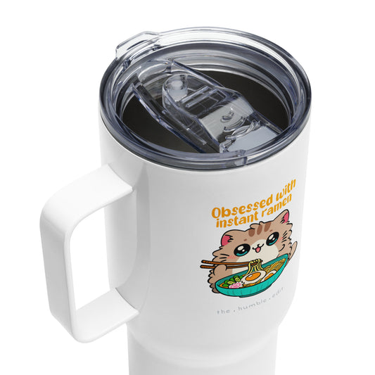 Obsessed With Instant Ramen - Travel Mug