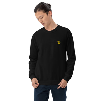 Dallat Gahwa (Complete Black) Sweatshirt & Pants Set