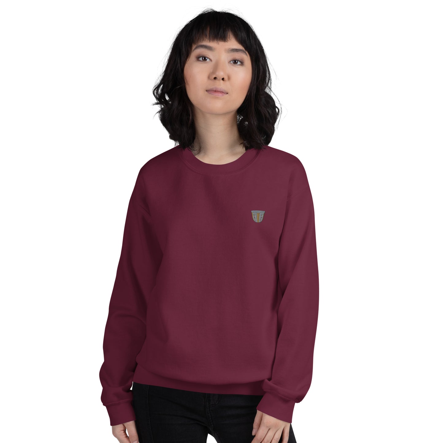 Finjan (Complete Maroon) Sweatshirt & Pants Set