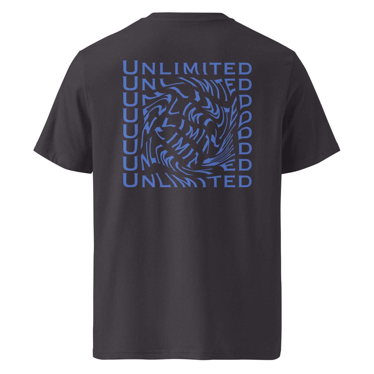 Unlimited (Back) - Unisex Organic Cotton T-shirt