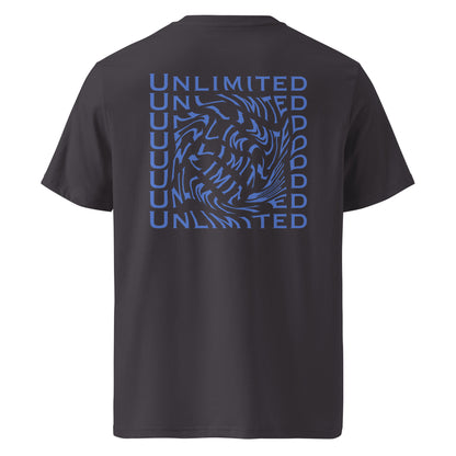 Unlimited (Back) - Unisex Organic Cotton T-shirt