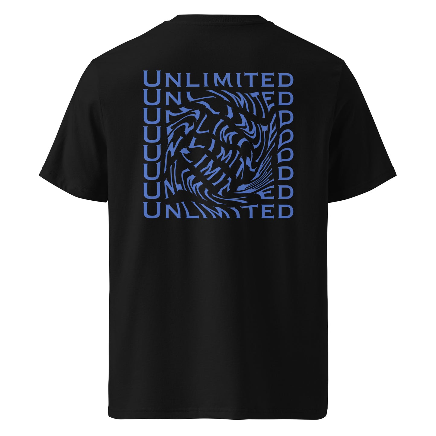 Unlimited (Back) - Unisex Organic Cotton T-shirt