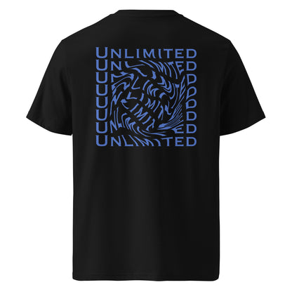 Unlimited (Back) - Unisex Organic Cotton T-shirt