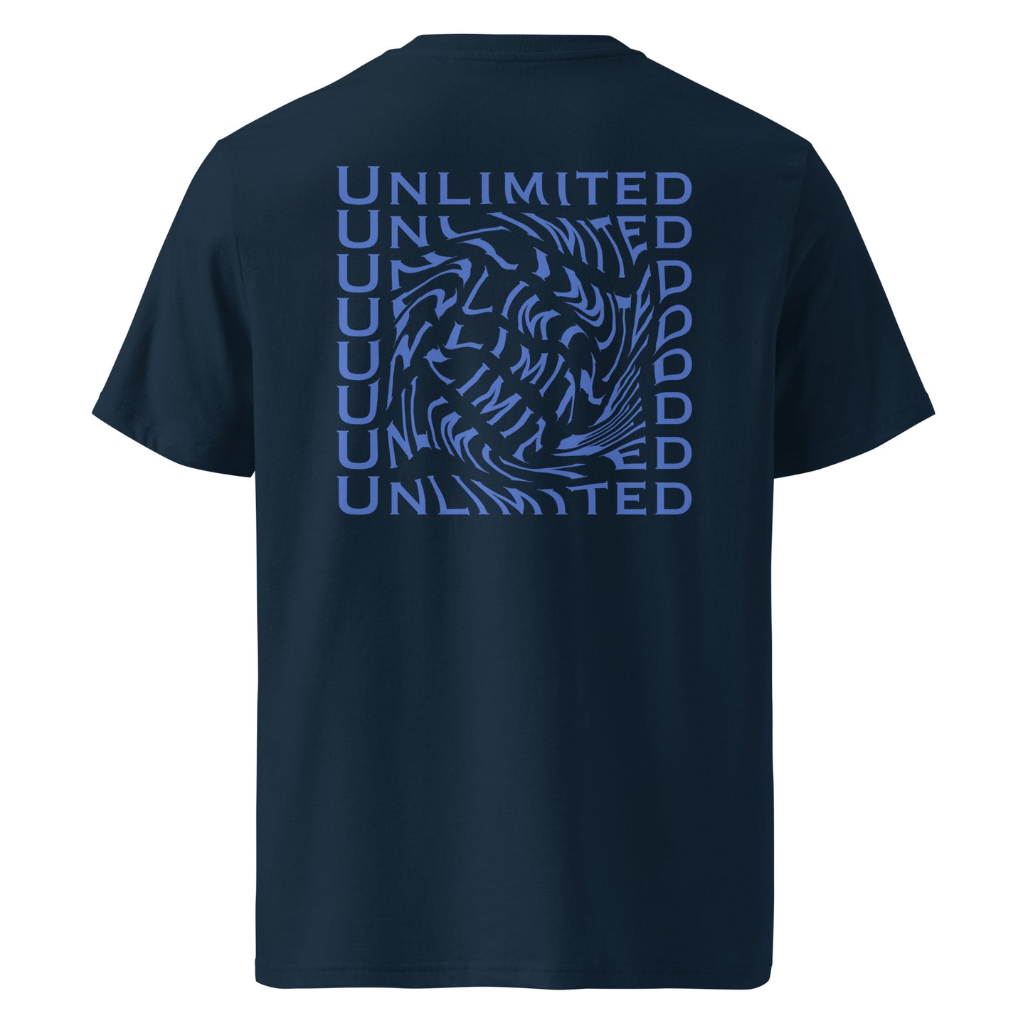 Unlimited (Back) - Unisex Organic Cotton T-shirt