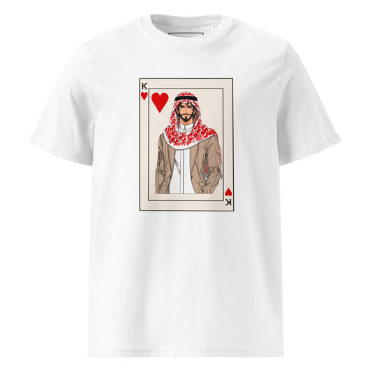 King of Hearts - Unisex Organic Cotton T-shirt