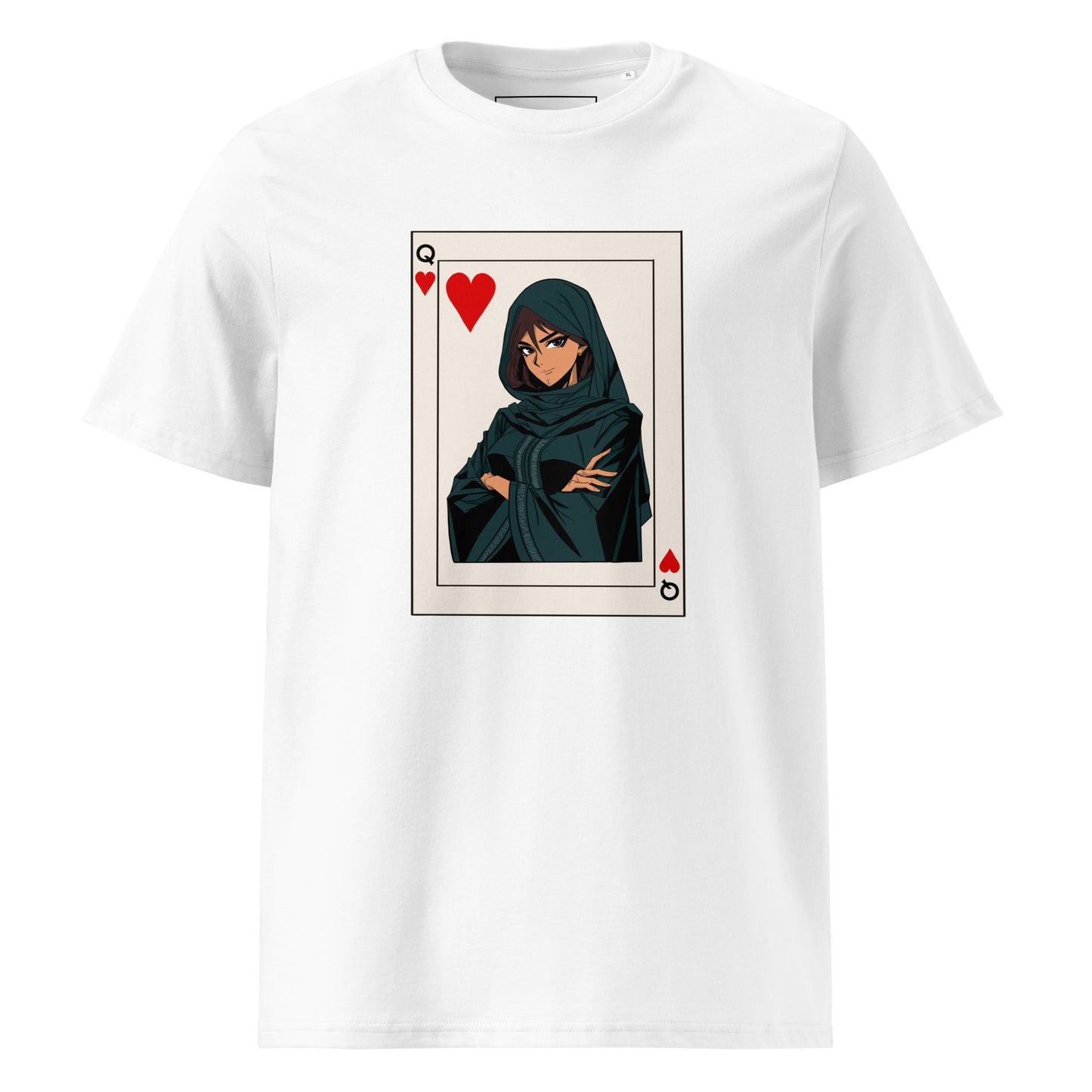 Queen Of Hearts - Unisex Organic Cotton T-shirt