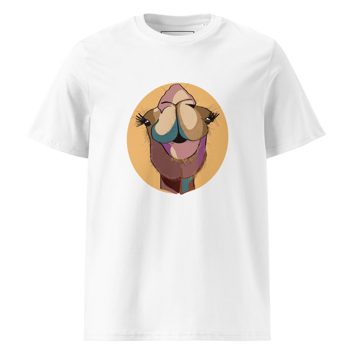 Camel Close Up - Unisex Organic Cotton T-shirt